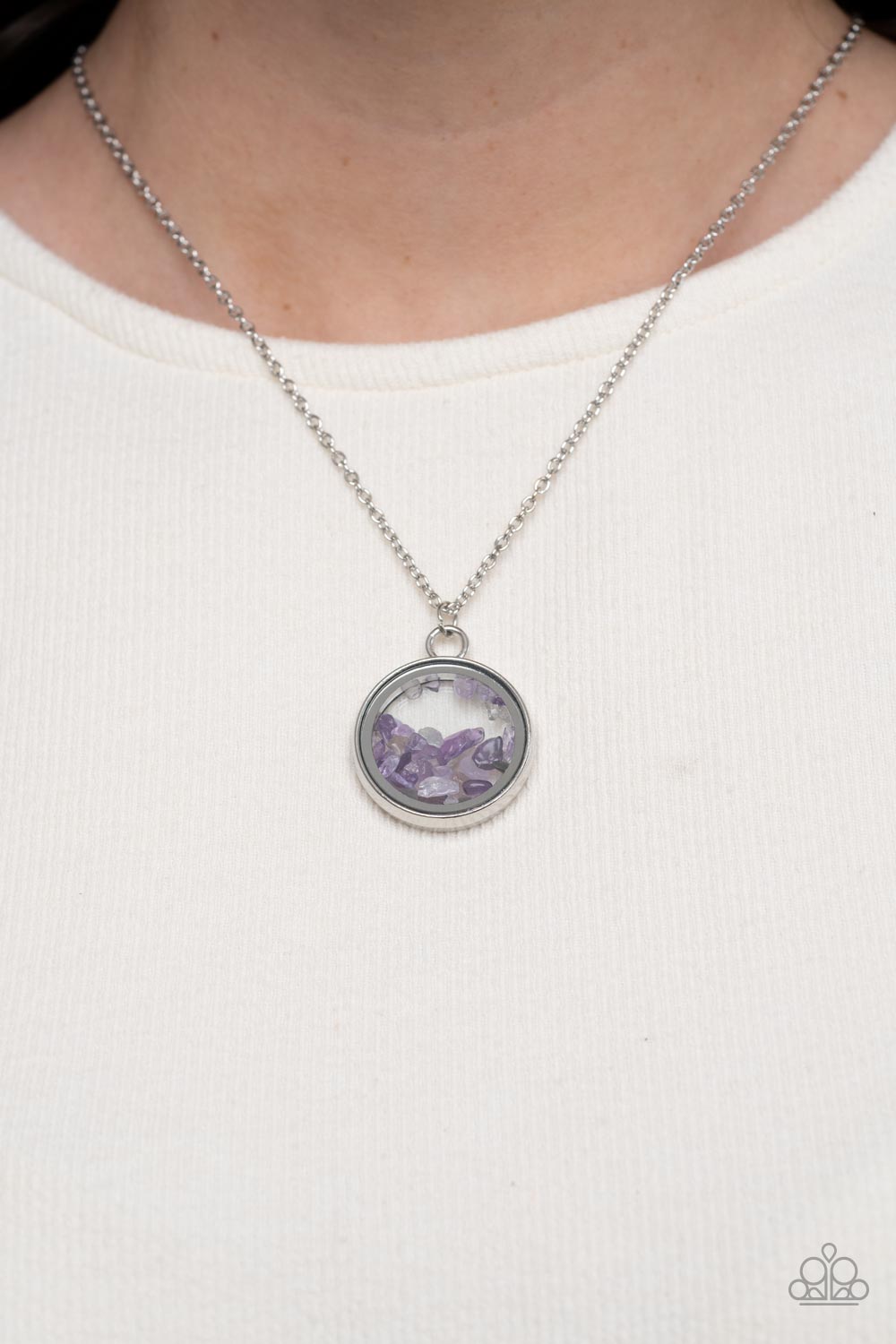 Paparazzi's Gemstone Guru - Purple necklace