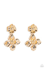 Load image into Gallery viewer, Paparazzi&#39;s Gilded Grace - Gold post earrings
