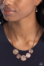 Load image into Gallery viewer, Paparazzi&#39;s Handcrafted Honor - Copper &amp; Iridescent necklace
