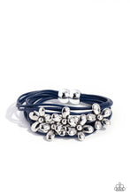 Load image into Gallery viewer, Paparazzi&#39;s Here Comes the BLOOM - Blue Urban bracelet
