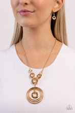 Load image into Gallery viewer, Paparazzi&#39;s High HOOPS - Gold necklace ~ New Releases
