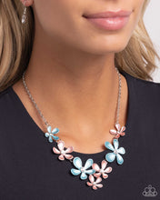 Load image into Gallery viewer, Paparazzi&#39;s Reflective Rundown - Blue necklace ~ Coming Soon
