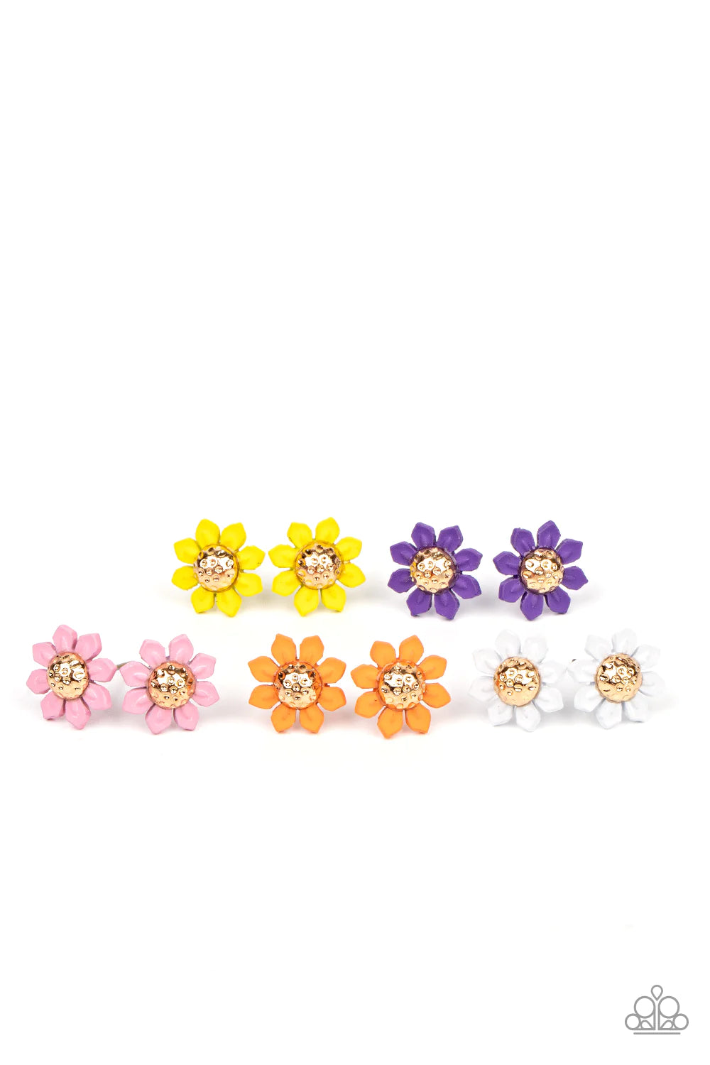 Paparazzi's Starlet Shimmer Flower -Multi post earrings