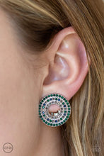 Load image into Gallery viewer, Paparazzi&#39;s Spun Out On Shimmer - Multi Clip-On earrings
