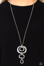 Load image into Gallery viewer, Paparazzi&#39;s Tranquil Trickle - Silver necklace
