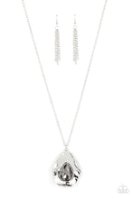 Load image into Gallery viewer, Paparazzi&#39;s Surrealist Sparkle - Silver necklace
