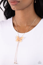 Load image into Gallery viewer, Paparazzi’s Suspended Shades - Rose Gold necklace ~ New Releases
