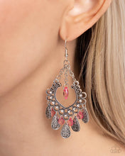 Load image into Gallery viewer, Paparazzi&#39;s Musical Gardens - Pink earrings
