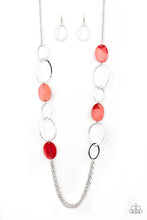 Load image into Gallery viewer, Paparazzi’s Kaleidoscope Coasts - Red necklace
