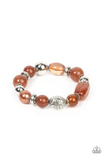 Load image into Gallery viewer, Paparazzi&#39;s Tonal Takeover - Brown bracelet
