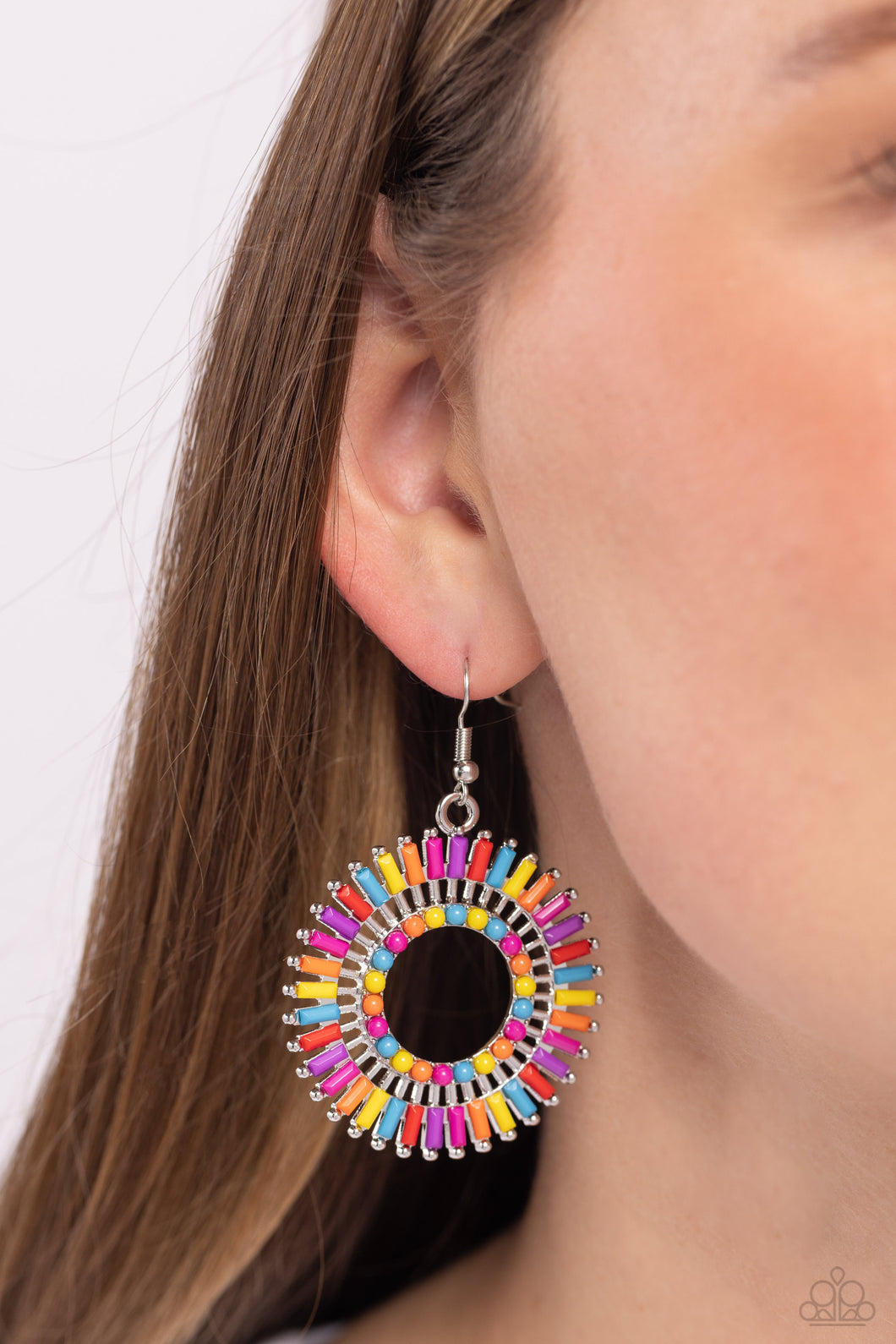 Paparazzi’s Ferris Wheel Finale - Multi hoop earrings ~ New Releases