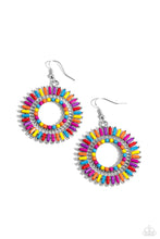 Load image into Gallery viewer, Paparazzi’s Ferris Wheel Finale - Multi hoop earrings ~ New Releases
