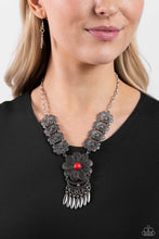 Load image into Gallery viewer, Paparazzi’s La ROGUE - Red necklace ~ New Releases
