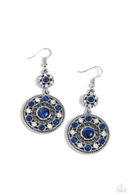 Load image into Gallery viewer, Paparazzi’s Party at My Palace - Blue earrings ~ New Releases
