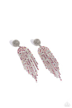 Load image into Gallery viewer, Paparazzi’s A Toast To You - Pink &amp; Iridescent post earrings ~ New Releases
