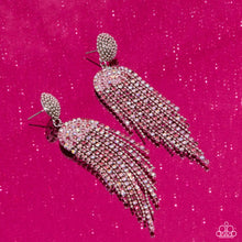 Load image into Gallery viewer, Paparazzi’s A Toast To You - Pink &amp; Iridescent post earrings ~ New Releases
