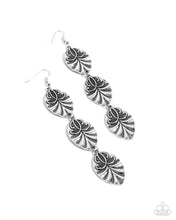 Load image into Gallery viewer, Paparazzi’s Rustic Range - Silver earrings ~ New Releases
