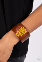 Load image into Gallery viewer, Paparazzi&#39;s Easy Energy - Yellow Urban Bracelet
