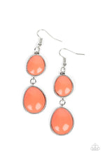 Load image into Gallery viewer, Paparazzi&#39;s Mediterranean Myth - Orange earrings
