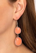 Load image into Gallery viewer, Paparazzi&#39;s Mediterranean Myth - Orange earrings
