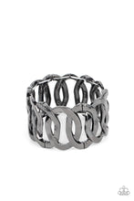 Load image into Gallery viewer, Paparazzi&#39;s Industrial Indulgence - Black bracelet
