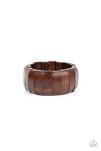 Load image into Gallery viewer, Paparazzi&#39;s Island Grind - Brown Wood bracelet
