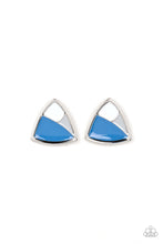 Load image into Gallery viewer, Paparazzi&#39;s Kaleidoscopic Collision - Blue post earrings
