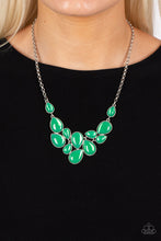 Load image into Gallery viewer, Paparazzi&#39;s Keeps GLOWING and GLOWING - Green necklace
