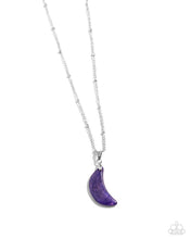 Load image into Gallery viewer, Paparazzi&#39;s Lunar Lesson - Purple necklace
