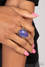 Load image into Gallery viewer, Paparazzi&#39;s Majestic Marbling - Purple ring
