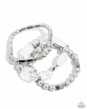 Load image into Gallery viewer, Paparazzi&#39;s Marina Magic - White bracelet ~ New Releases
