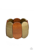 Load image into Gallery viewer, Paparazzi&#39;s Natural Nirvana - Brass Wood bracelet
