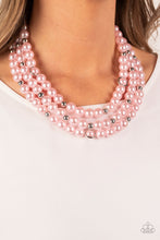 Load image into Gallery viewer, Paparazzi&#39;s Needs No Introduction - Pink Pearl necklace
