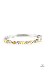 Load image into Gallery viewer, Paparazzi&#39;s Petitely Powerhouse - Yellow bracelet
