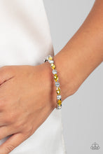 Load image into Gallery viewer, Paparazzi&#39;s Petitely Powerhouse - Yellow bracelet
