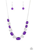 Load image into Gallery viewer, Paparazzi&#39;s Polished Parade - Purple necklace
