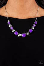 Load image into Gallery viewer, Paparazzi&#39;s Polished Parade - Purple necklace
