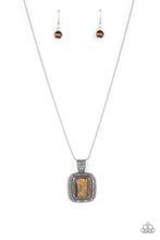 Load image into Gallery viewer, Paparazzi&#39;s Right Hand TALISMAN - Brown necklace
