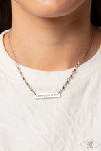 Load image into Gallery viewer, Paparazzi&#39;s Send Me an Angel - Silver necklace (Life of the Party)
