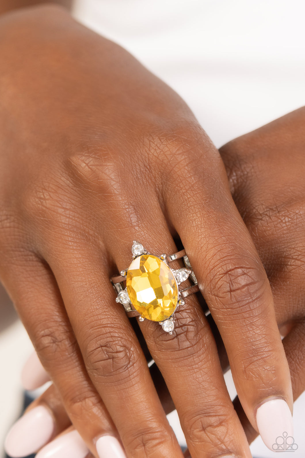 Paparazzi's Sensational Sparkle - Yellow ring ~ New Releases