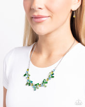 Load image into Gallery viewer, Paparazzi&#39;s Serene Statement - Green necklace ~ New Releases
