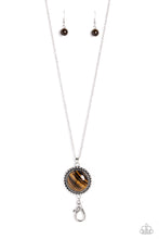 Load image into Gallery viewer, Paparazzi&#39;s Sonoran Summer - Brown necklace (lanyard)
