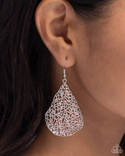 Load image into Gallery viewer, Paparazzi&#39;s Stargazing Glamour - Pink earrings ~ New Releases
