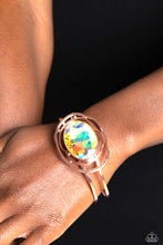 Load image into Gallery viewer, Paparazzi&#39;s Substantial Sorceress - Copper &amp; Iridescent bracelet ~ New Releases
