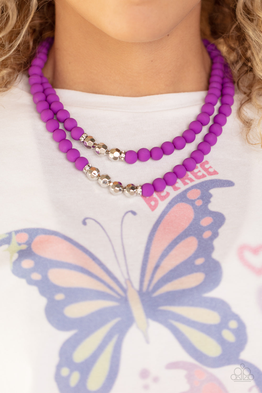 Paparazzi's Summer Splash - Purple necklace