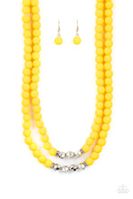 Load image into Gallery viewer, Paparazzi&#39;s Summer Splash - Yellow necklace
