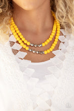 Load image into Gallery viewer, Paparazzi&#39;s Summer Splash - Yellow necklace
