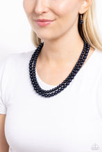 Load image into Gallery viewer, Paparazzi&#39;s Woman of the Century - Blue Pearl necklace
