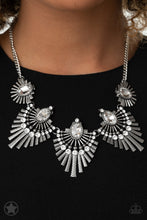 Load image into Gallery viewer, Paparazzi&#39;s Miss YOU-niverse - Silver necklace (Blockbusters)
