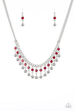 Load image into Gallery viewer, Paparazzi&#39;s Pageant Queen - Red necklace
